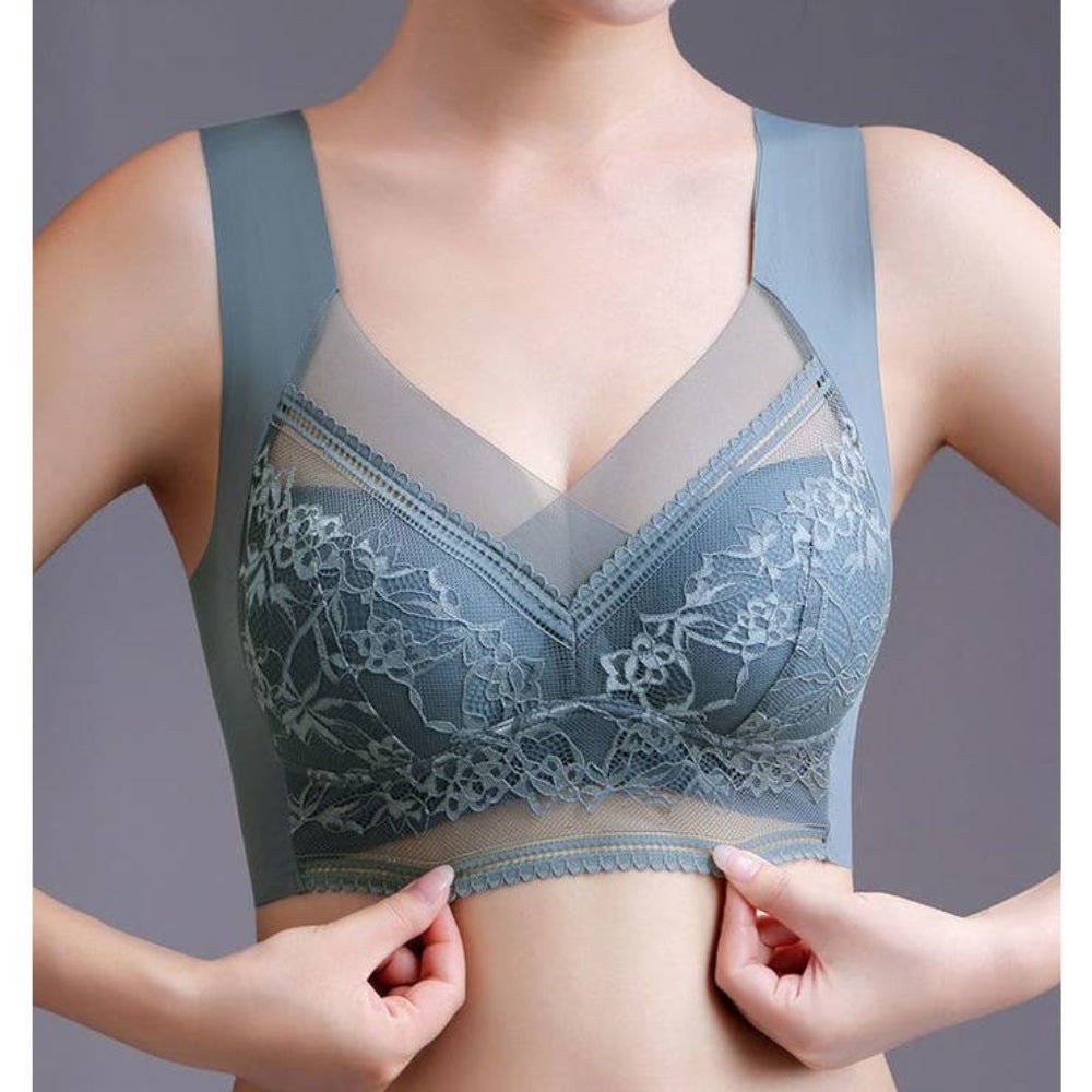 Beha Dames Naadloos Push Up Kant Comfort