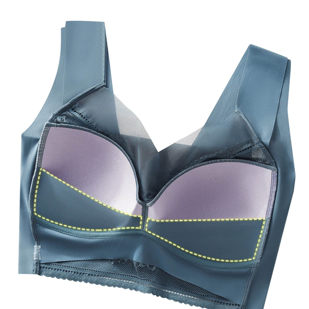 Beha Dames Naadloos Push Up Kant Comfort