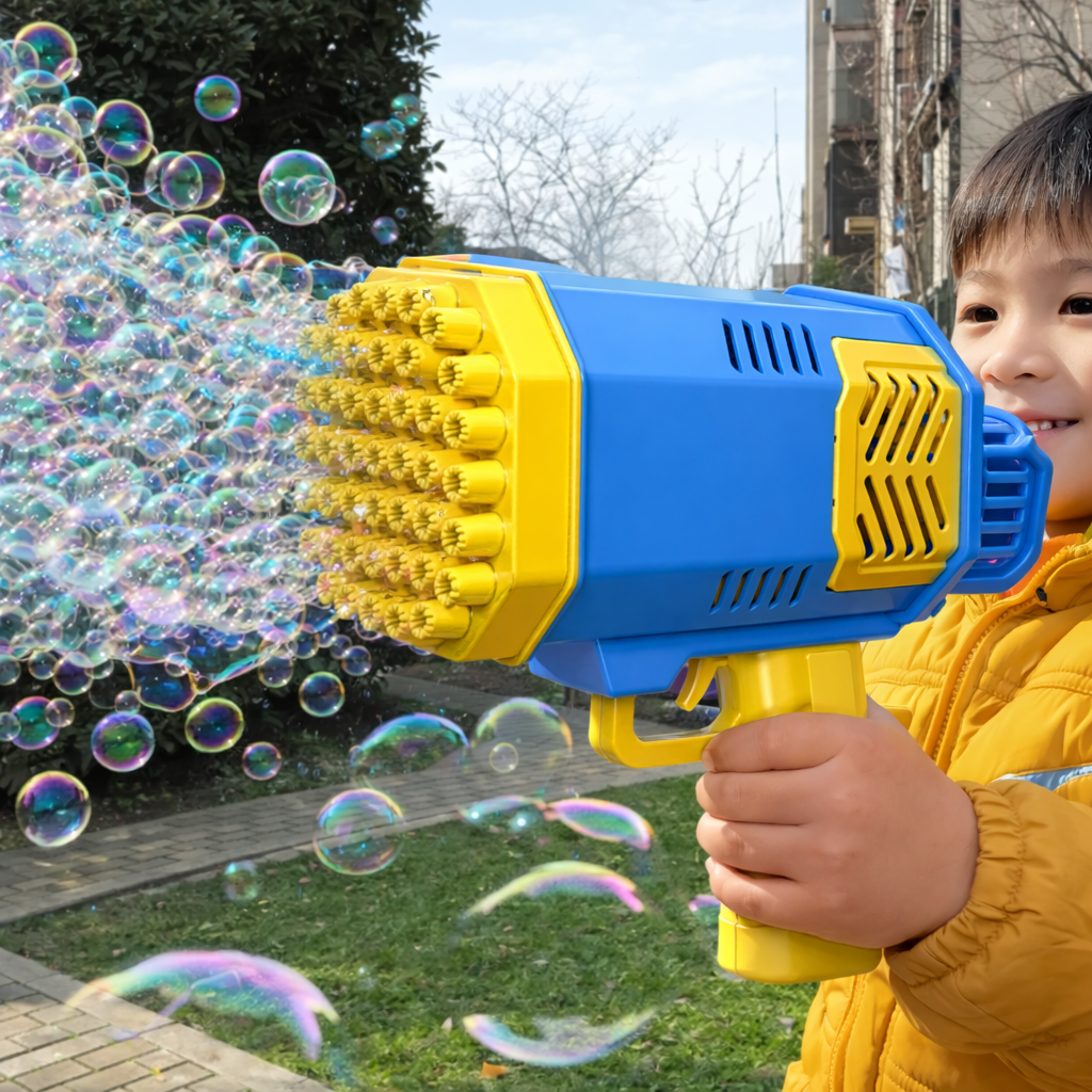 Bellenblaas Pistool Elektrisch LED Kinderspeelgoed Buiten