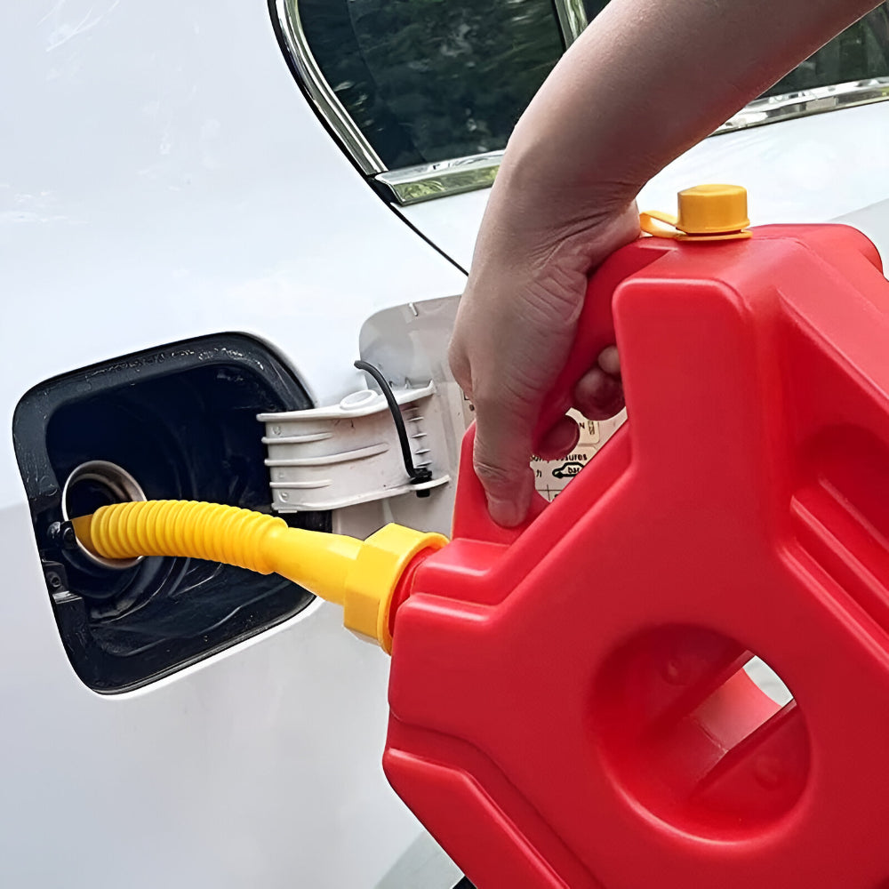 Benzinekan Tuit Flexibele Slang Lekvrij Bijvullen