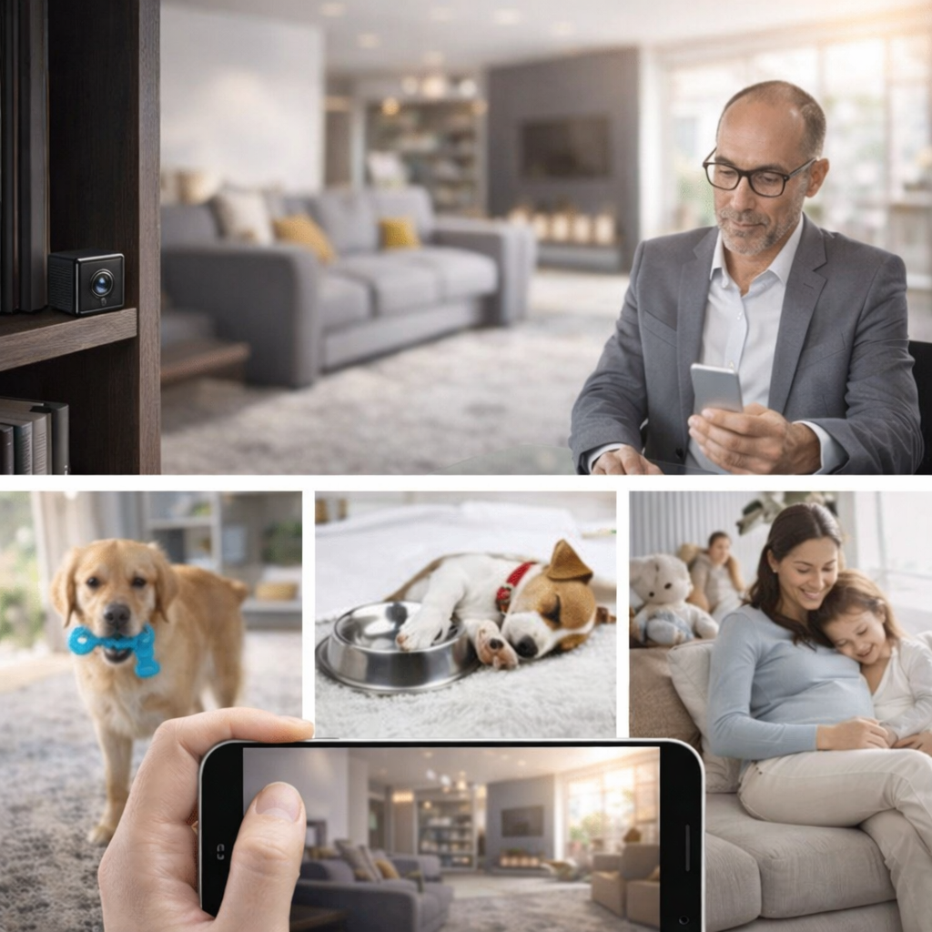 Beveiligingscamera Mini Draadloos Wifi Camera Discrete Bewaking