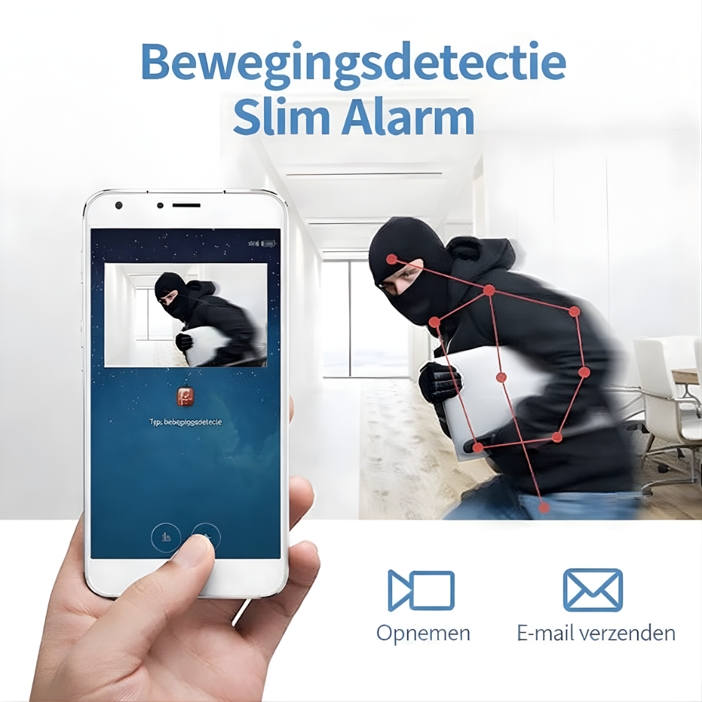 Beveiligingscamera Mini WiFi Camera Nachtzicht