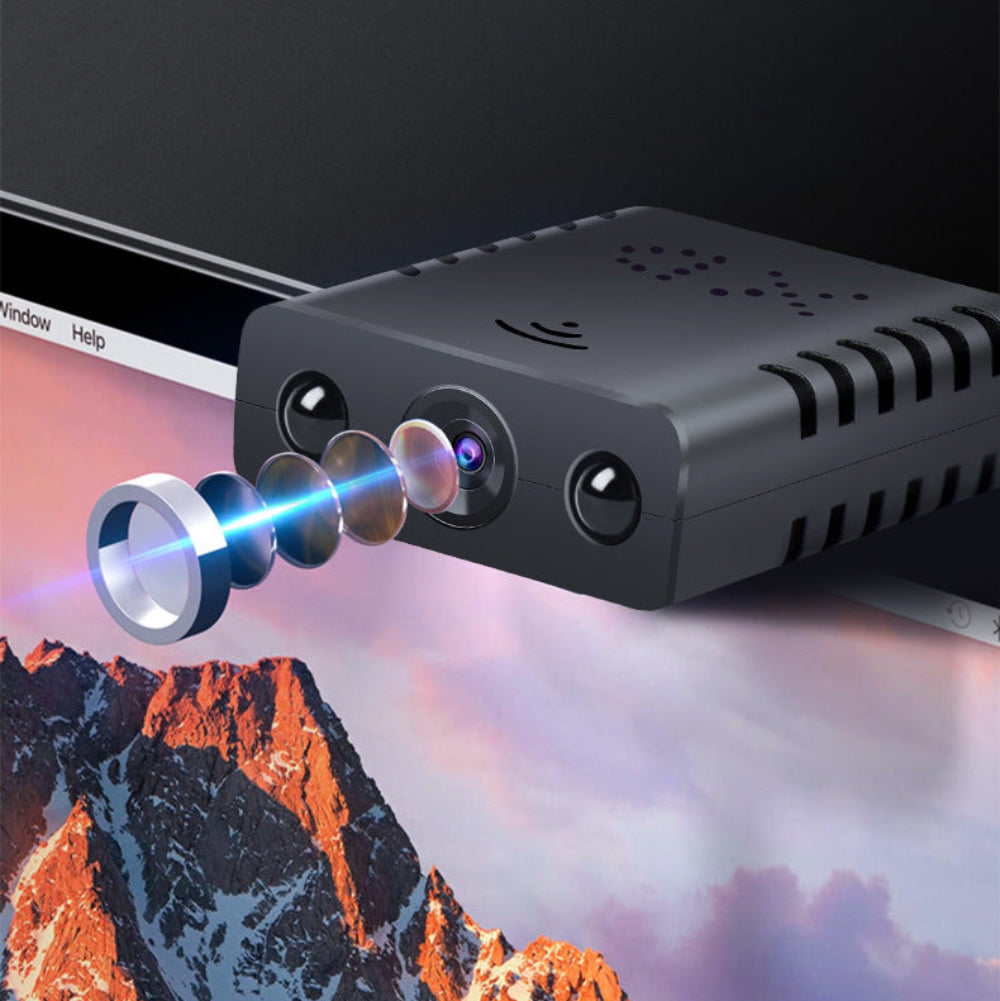 Beveiligingscamera Mini Draadloos Full HD Bewegingsdetectie
