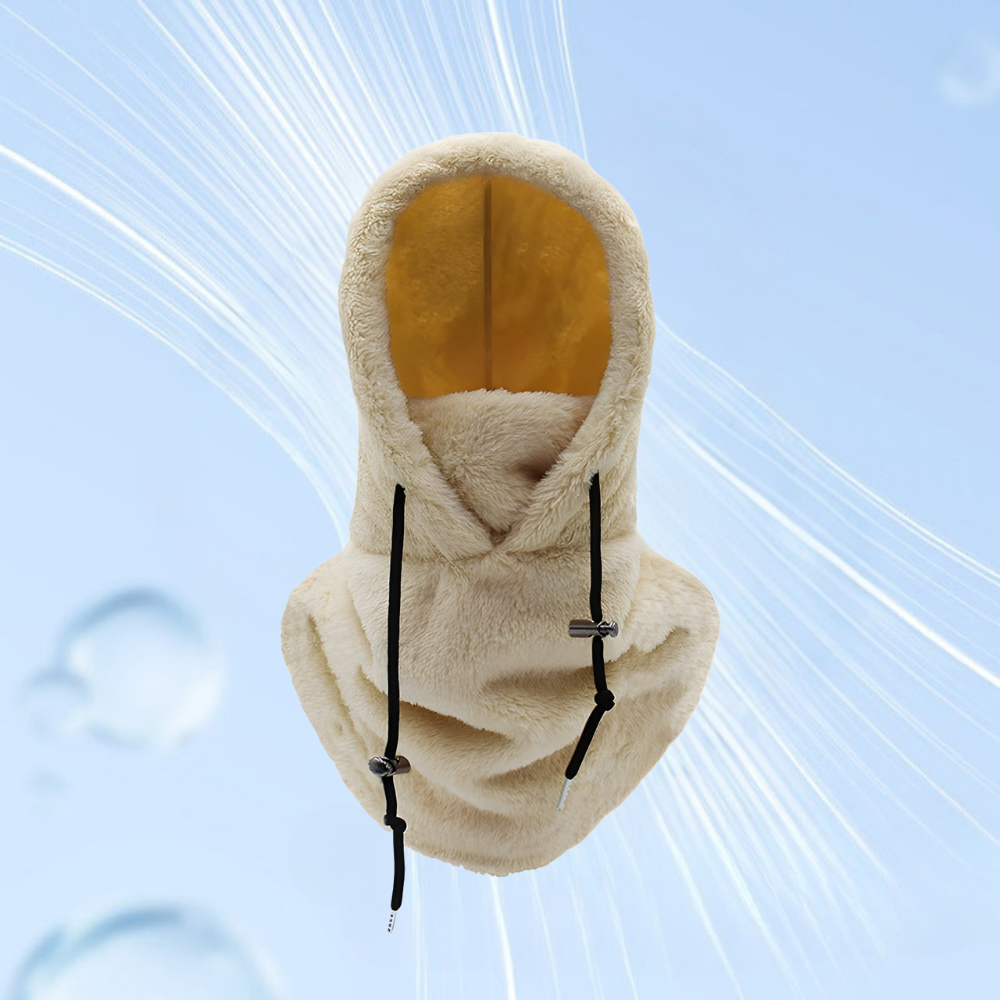 Bivakmuts Fleece Winddicht Rekbaar Gezichtsbedekking Winter