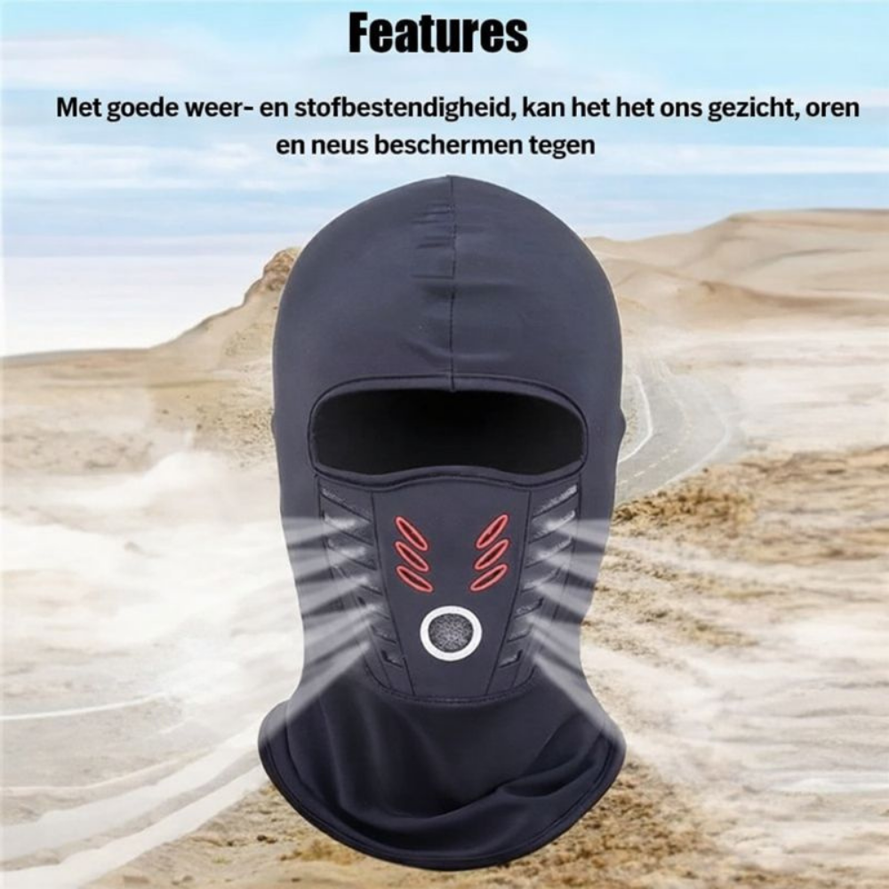 Bivakmuts Winddicht Gezichtsmasker Volledige Winterbescherming