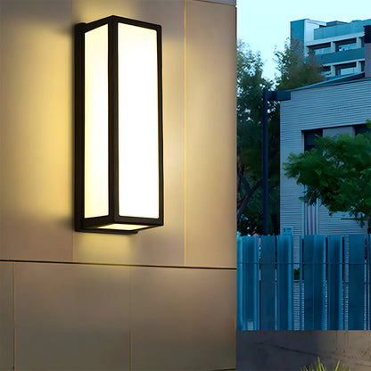Zwarte Hardware Waterdichte LED Buitenwandlamp