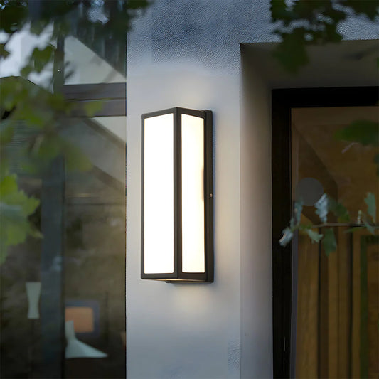 Zwarte Hardware Waterdichte LED Buitenwandlamp