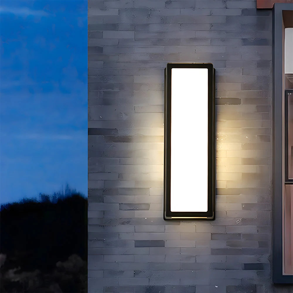 Zwarte Hardware Waterdichte LED Buitenwandlamp