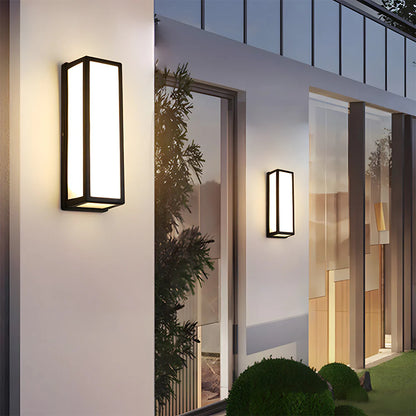 Zwarte Hardware Waterdichte LED Buitenwandlamp