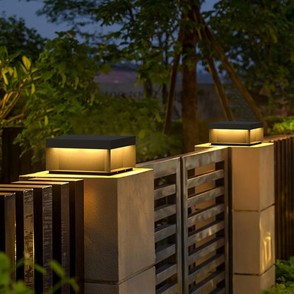 Zwarte Doos IP65 Solar & Bedrade LED Buitenlamp