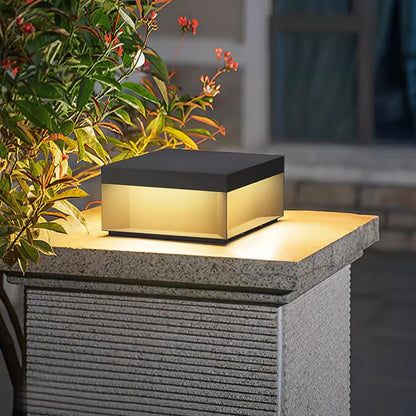 Zwarte Doos IP65 Solar & Bedrade LED Buitenlamp