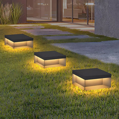 Zwarte Doos IP65 Solar & Bedrade LED Buitenlamp