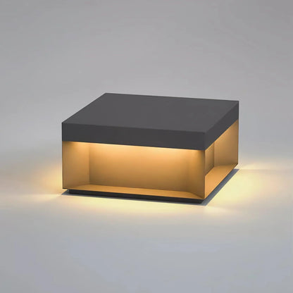Zwarte Doos IP65 Solar & Bedrade LED Buitenlamp