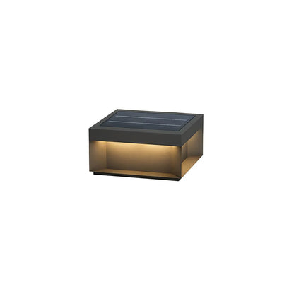 Zwarte Doos IP65 Solar & Bedrade LED Buitenlamp
