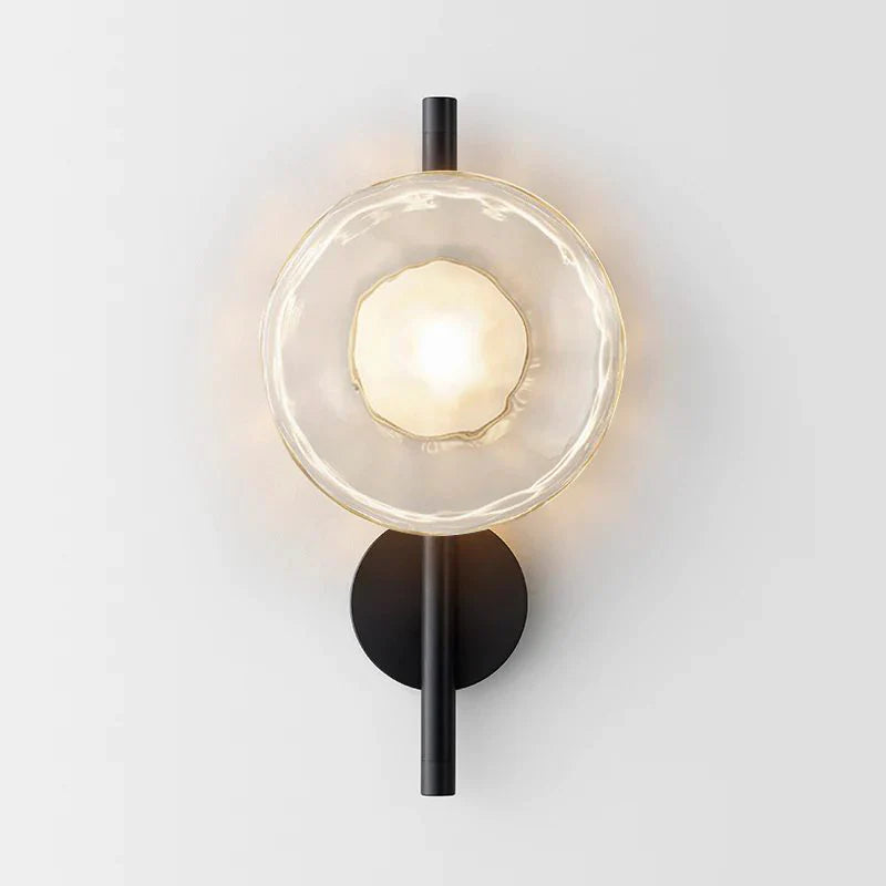 Nordic Ronde Ceto Glazen Wandlamp