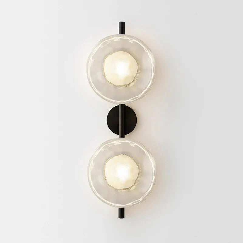 Nordic Ronde Ceto Glazen Wandlamp