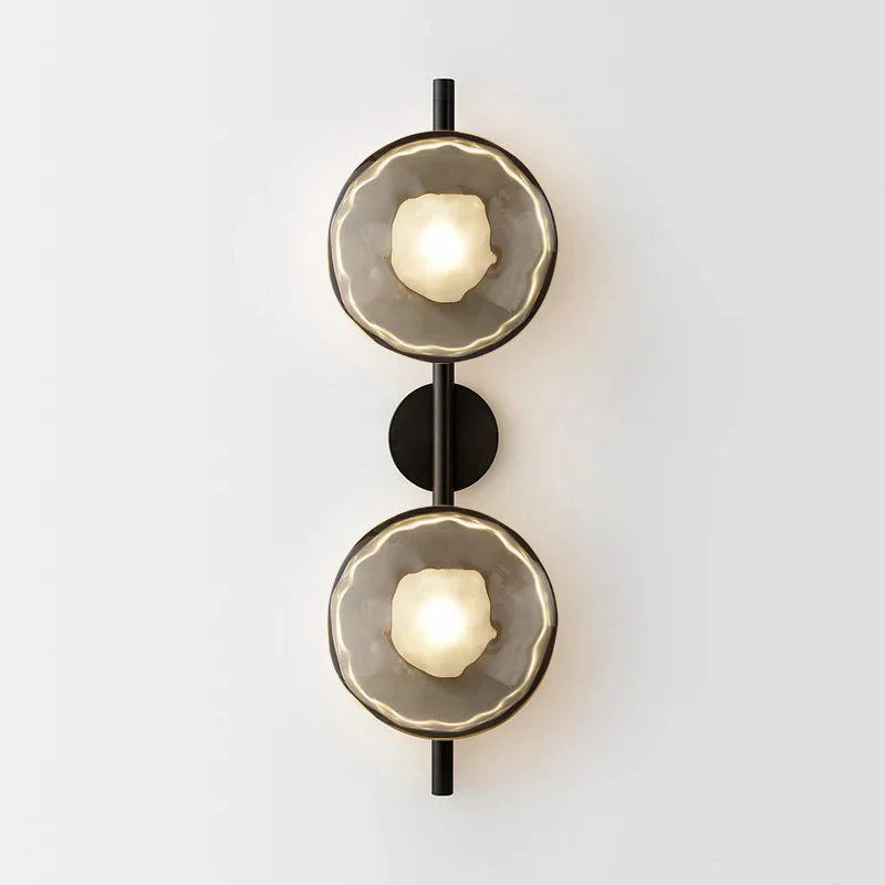 Nordic Ronde Ceto Glazen Wandlamp