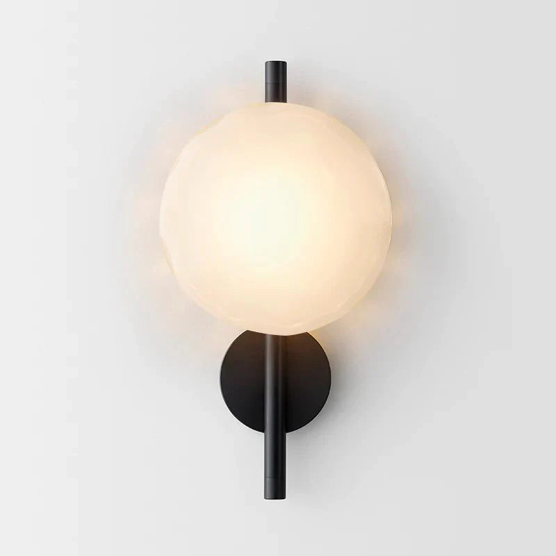 Nordic Ronde Ceto Glazen Wandlamp