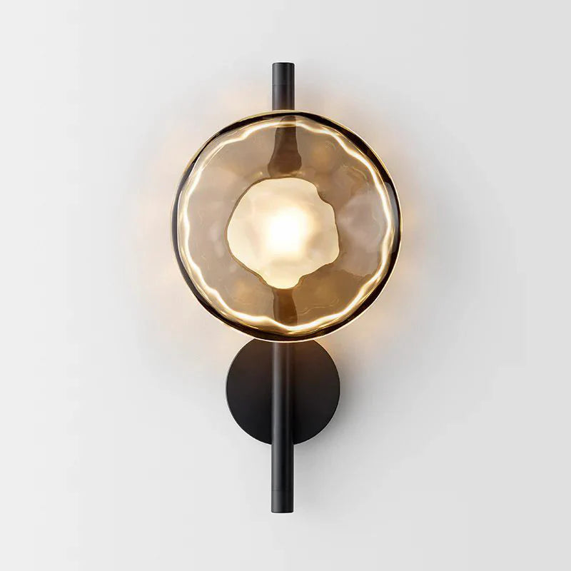 Nordic Ronde Ceto Glazen Wandlamp