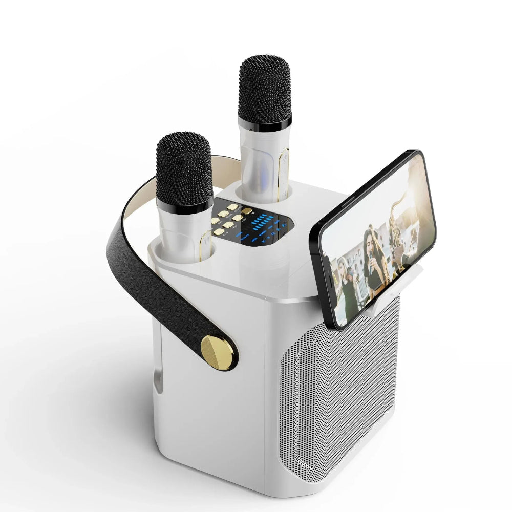 Bluetooth Luidspreker Karaoke Draagbaar 360 Graden Stereo