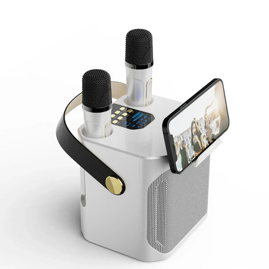 Bluetooth Luidspreker Karaoke Draagbaar 360 Graden Stereo