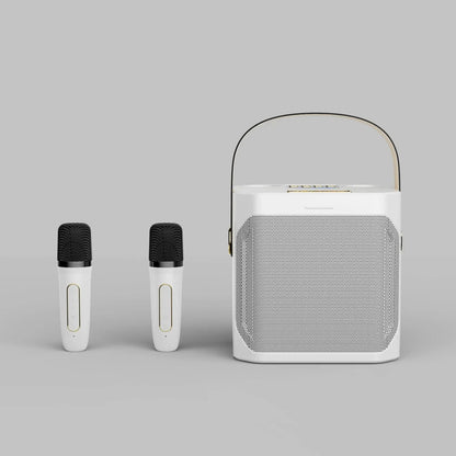 Bluetooth Luidspreker Karaoke Draagbaar 360 Graden Stereo