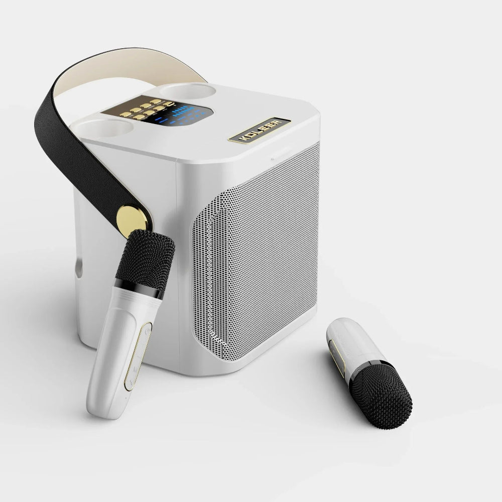 Bluetooth Luidspreker Karaoke Draagbaar 360 Graden Stereo