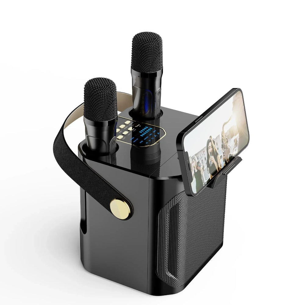 Bluetooth Luidspreker Karaoke Draagbaar 360 Graden Stereo