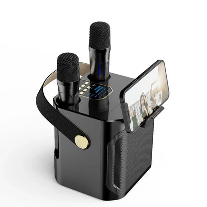 Bluetooth Luidspreker Karaoke Draagbaar 360 Graden Stereo