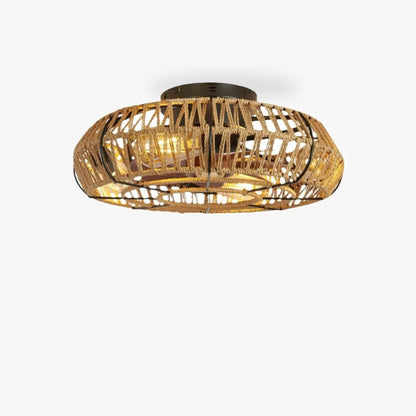 Bohemia Twine Plafond Ventilatorlamp