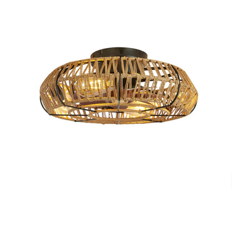 Bohemia Twine Plafond Ventilatorlamp