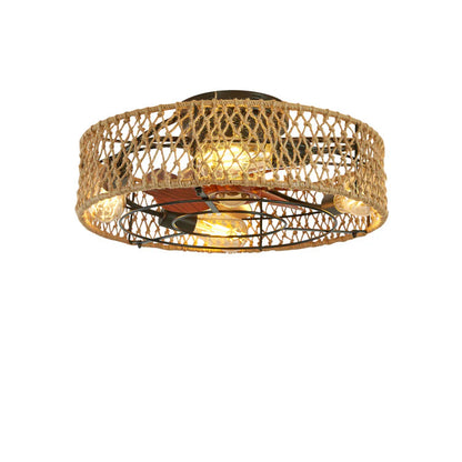 Bohemia Twine Plafond Ventilatorlamp