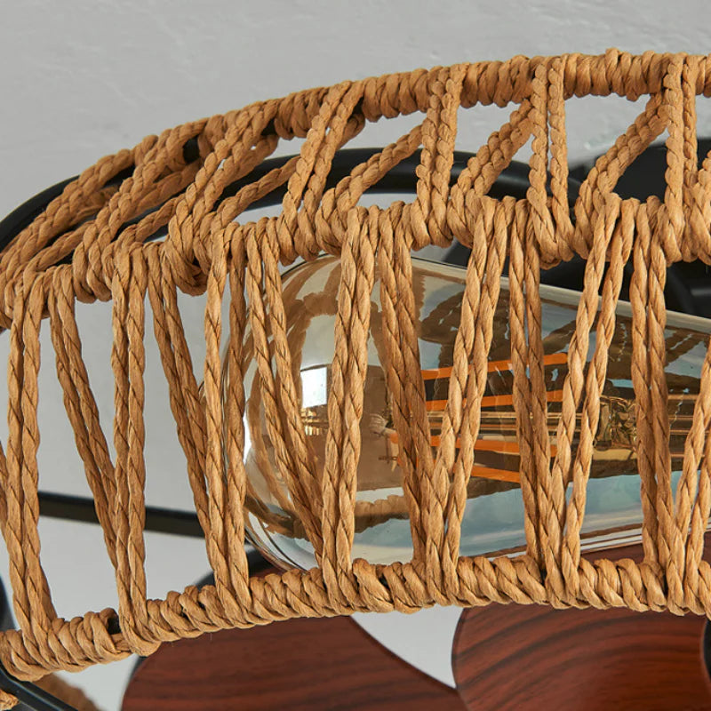 Bohemia Twine Plafond Ventilatorlamp