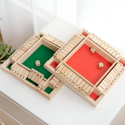 Bordspel Hout Educatief Rekenspel Familie
