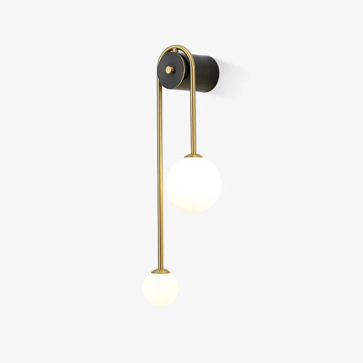 Brass Arc Wandlamp – Elegante Wandverlichting met Luxe Messing Afwerking