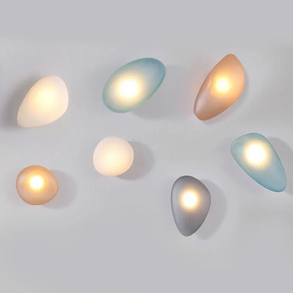 Moderne Bubble Glazen Speelse LED Wandlamp