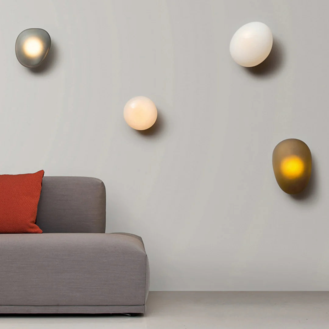 Moderne Bubble Glazen Speelse LED Wandlamp