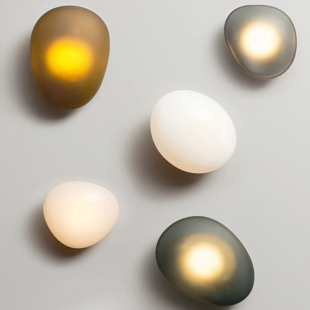 Moderne Bubble Glazen Speelse LED Wandlamp