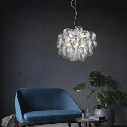 Moderne Glazen Bol hanglamp Kroonluchter