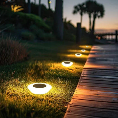 Buitenverlichting Solar LED Waterdichte Grondlamp Tuin Pad