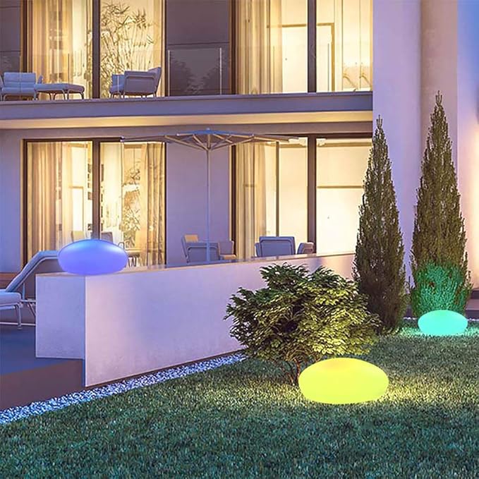 Cobblestone Weerbestendig LED Tuinlamp met Afstandsbediening