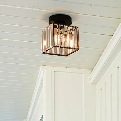 Glowline Plafondlamp – Kristallen Elegantie voor Elke Ruimte
