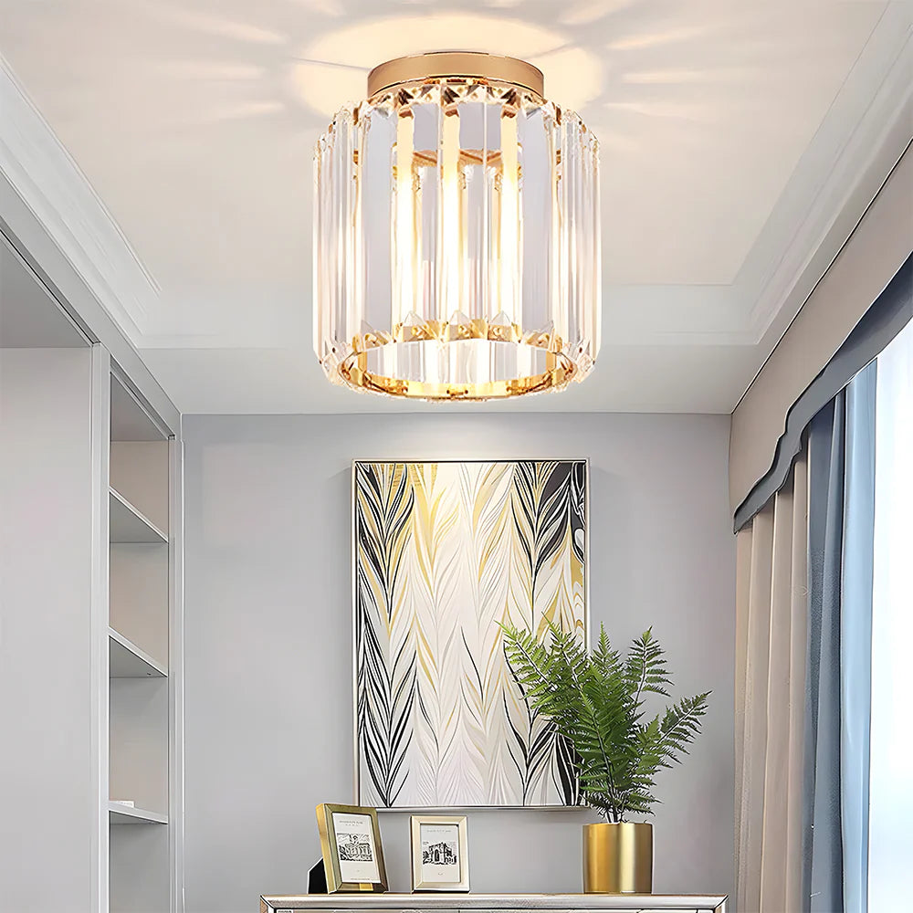Glowline Plafondlamp – Kristallen Elegantie voor Elke Ruimte