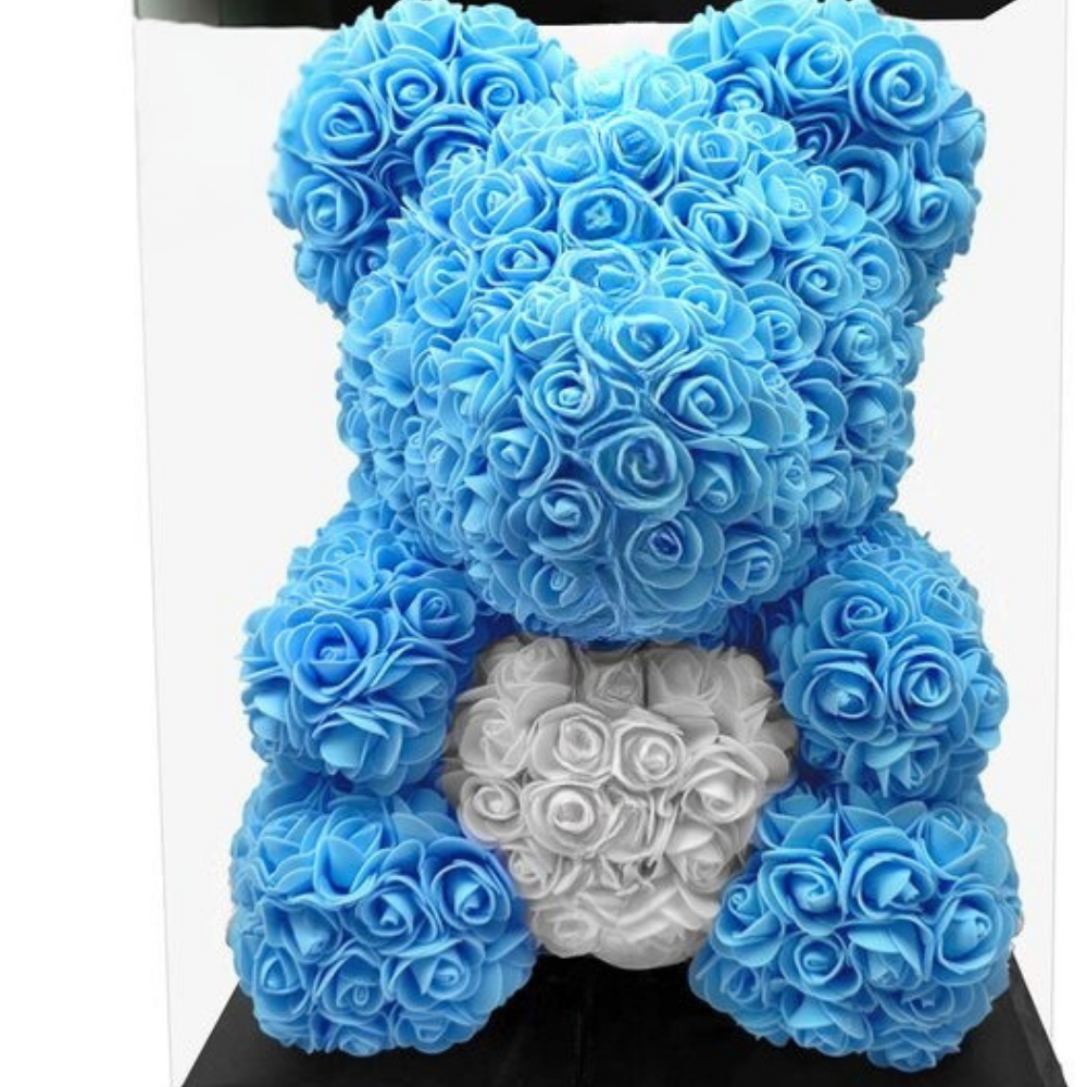 Cadeau Beer Rozen Valentijnsdag Romantisch Decoratief Geschenk