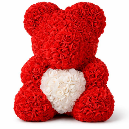 Cadeau Beer Rozen Valentijnsdag Romantisch Decoratief Geschenk