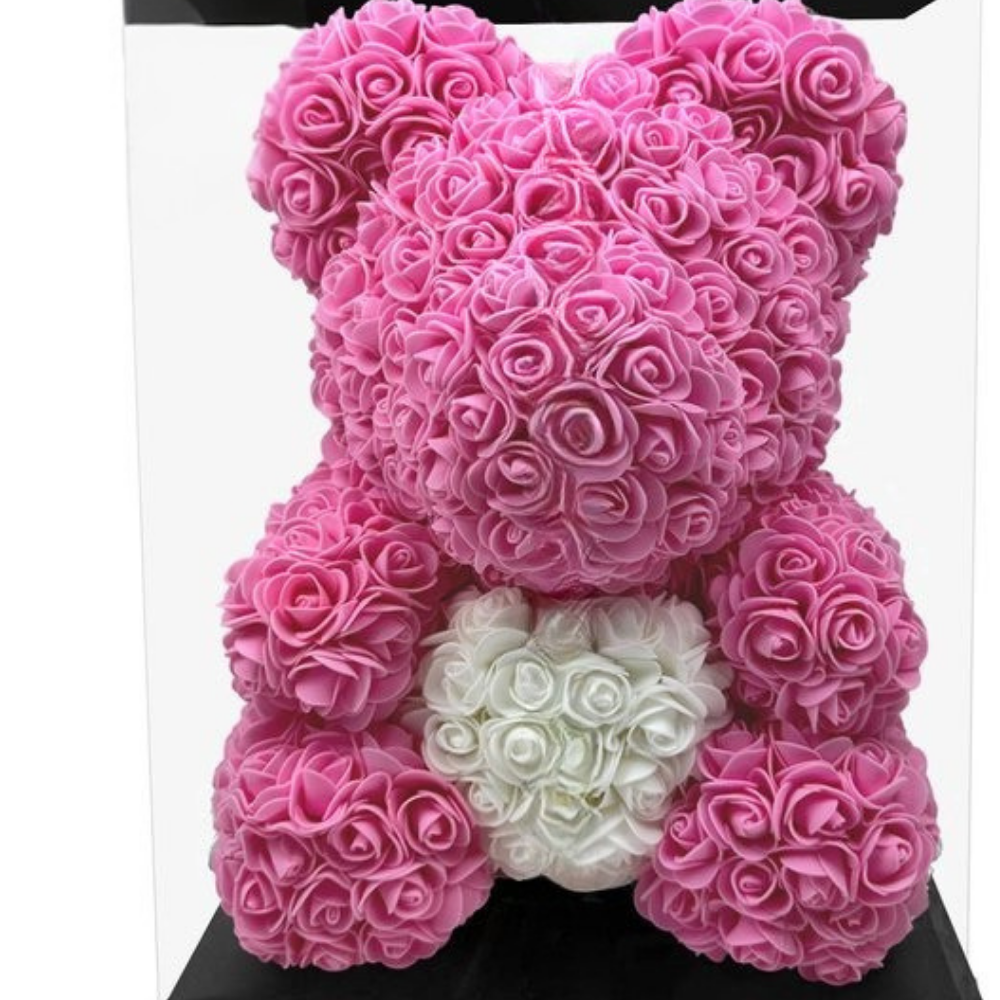 Cadeau Beer Rozen Valentijnsdag Romantisch Decoratief Geschenk