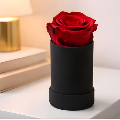 Cadeau Roos Suede Tube Langhoudend Romantisch Decoratief Geschenk
