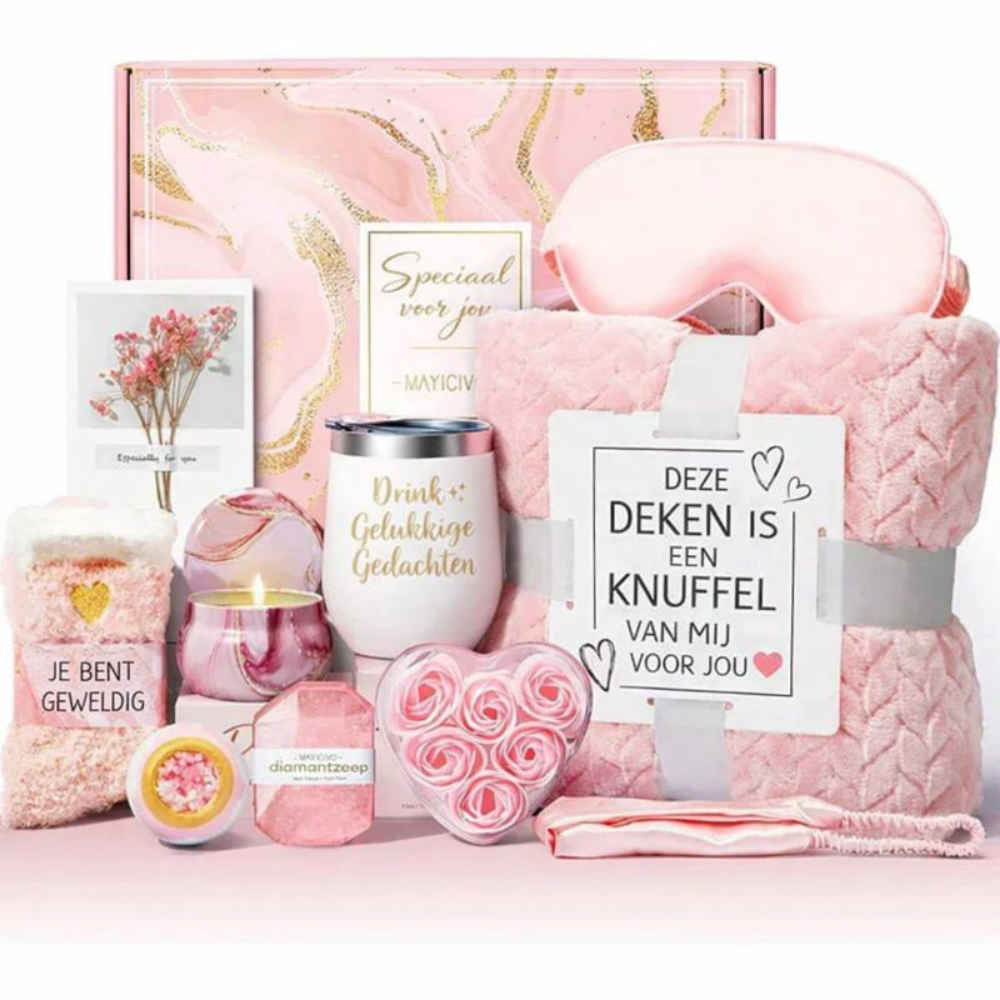 Cadeauset Dames Verzorging Ontspanning Geschenkbox