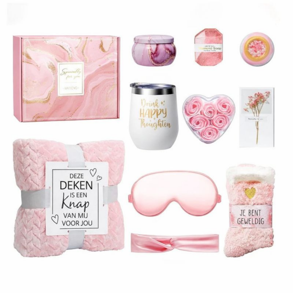 Cadeauset Dames Verzorging Ontspanning Geschenkbox