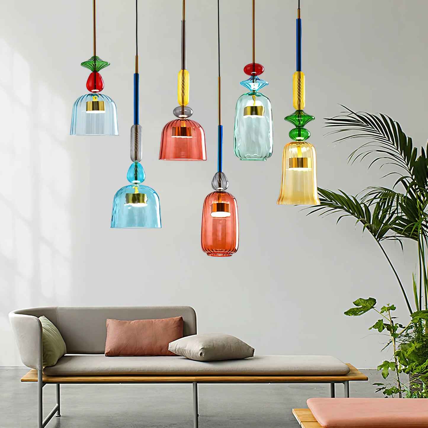 Scandinavisch Design Cambell Glazen Hanglamp
